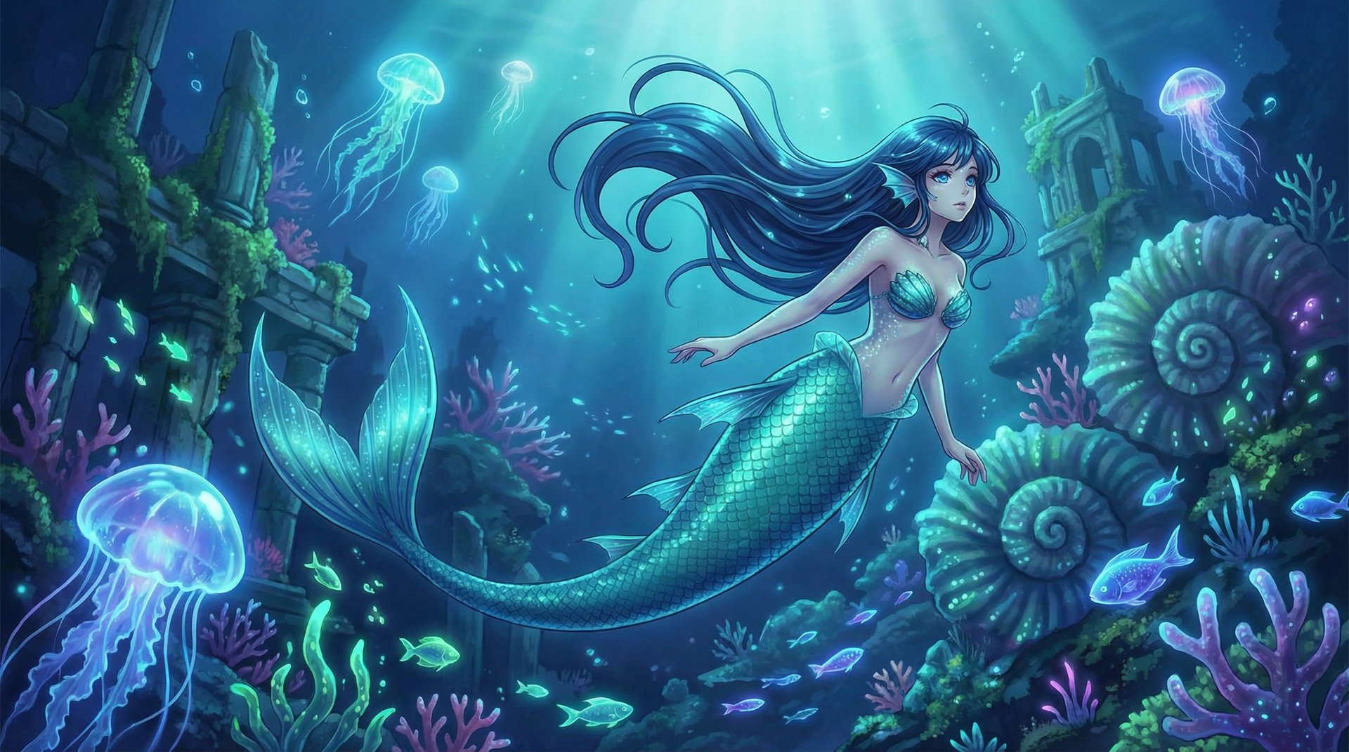 小蓝视频动漫-深海人鱼幻想