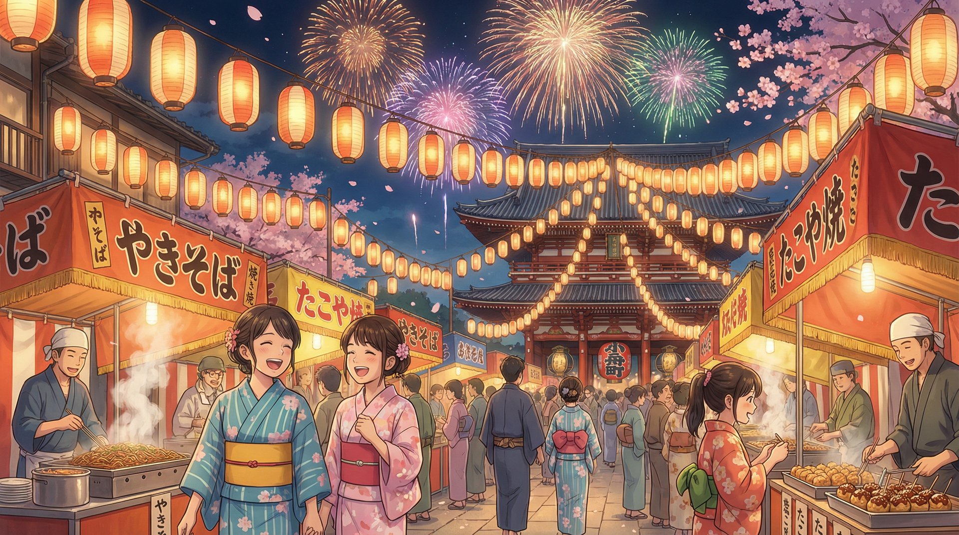 小蓝视频动漫-夏日祭典夜话